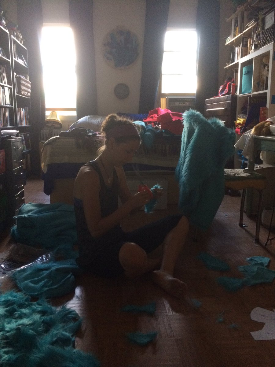 pjkryfko's tweet photo. Still life with puppet building. #puppetplaylist tix on sale: https://t.co/m3RK2pu1LO #whereamisupposedtosleep https://t.co/pcnXFyEkbp
