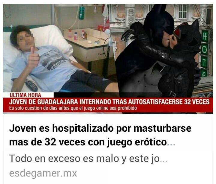 Hola ya volv del hospital, vieron mi noticia?