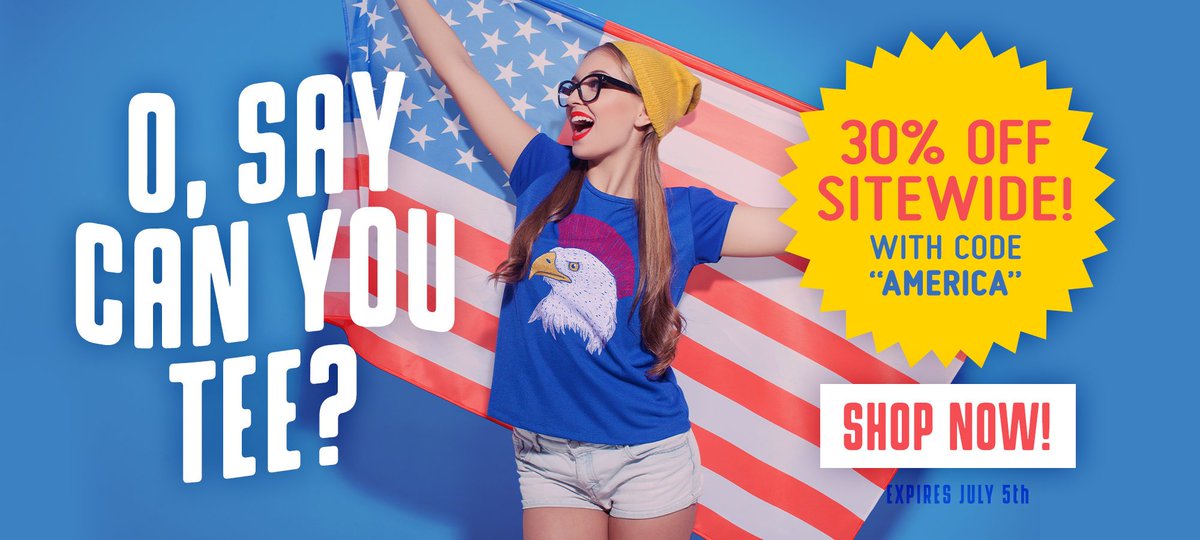 stwtees's tweet photo. #4thofJuly SALE
@TeePublic https://t.co/r2YBQjvNLa
#Independanceday #July4 #freedom #Canadian4thOfJulyTraditions #Happy4th #ThingsICantLetGo https://t.co/TYbU6hAJK0