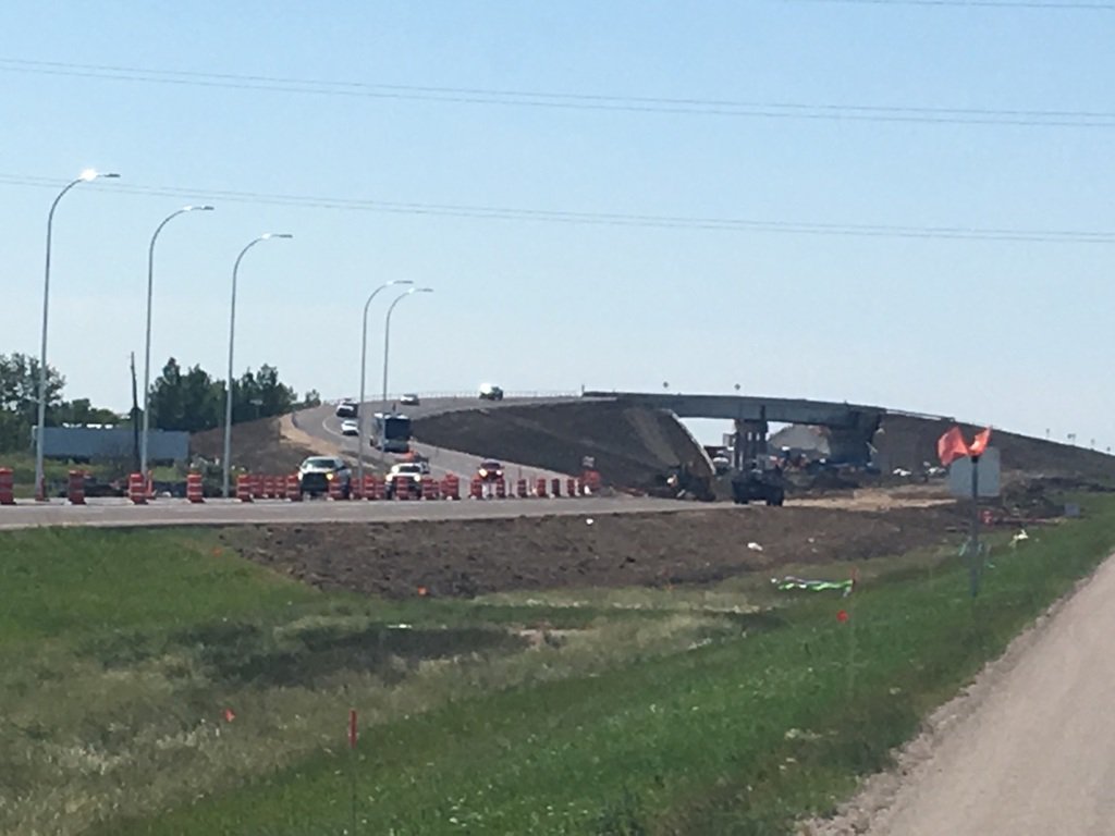 Congrats to our East Bypass Team on a smooth transition to the newly paved Highway 1 East. #oneprojectoneteam. <a href="/GrahamBuilds/">Graham Construction</a> @CarmacksLtd