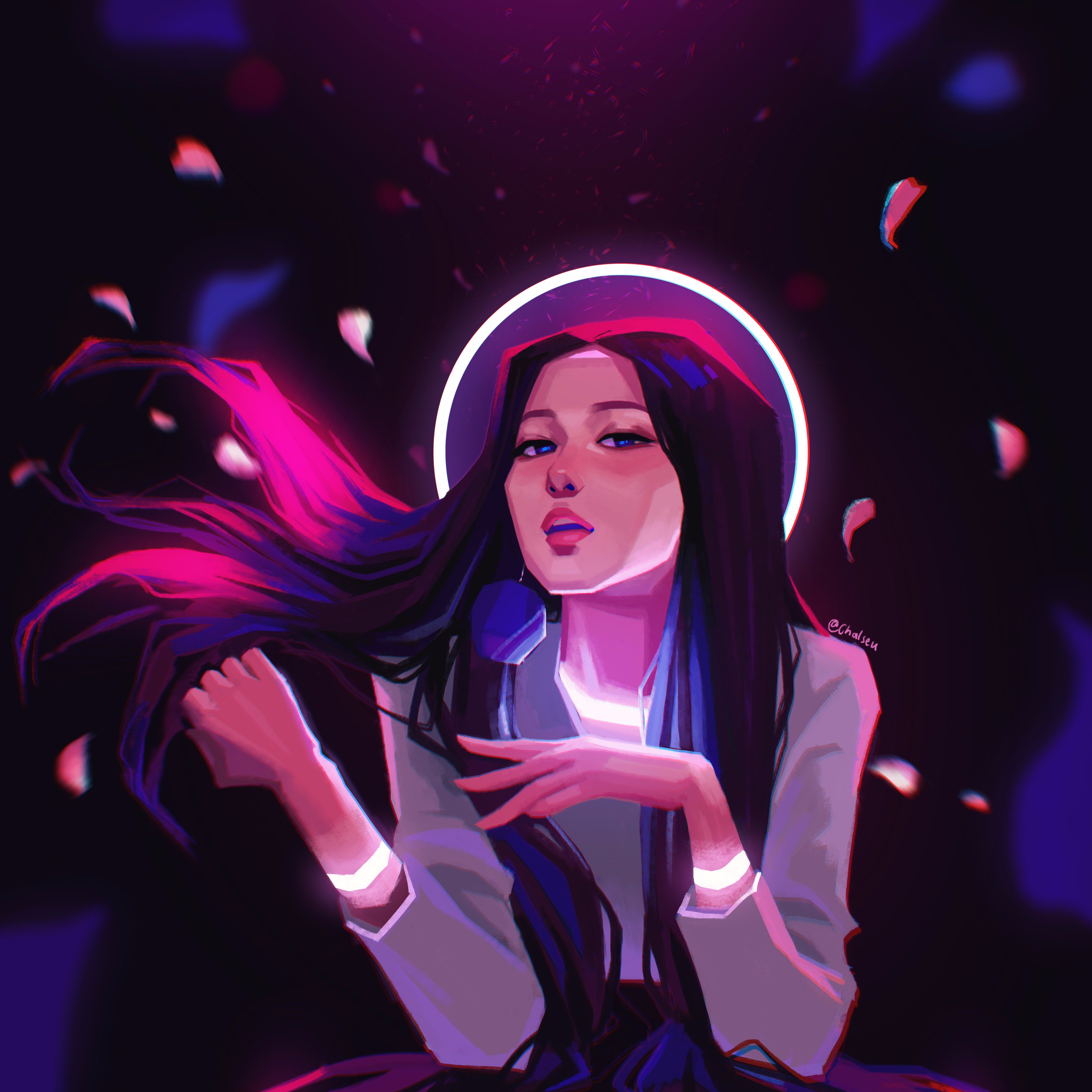 BLACKPINK Роуз Art