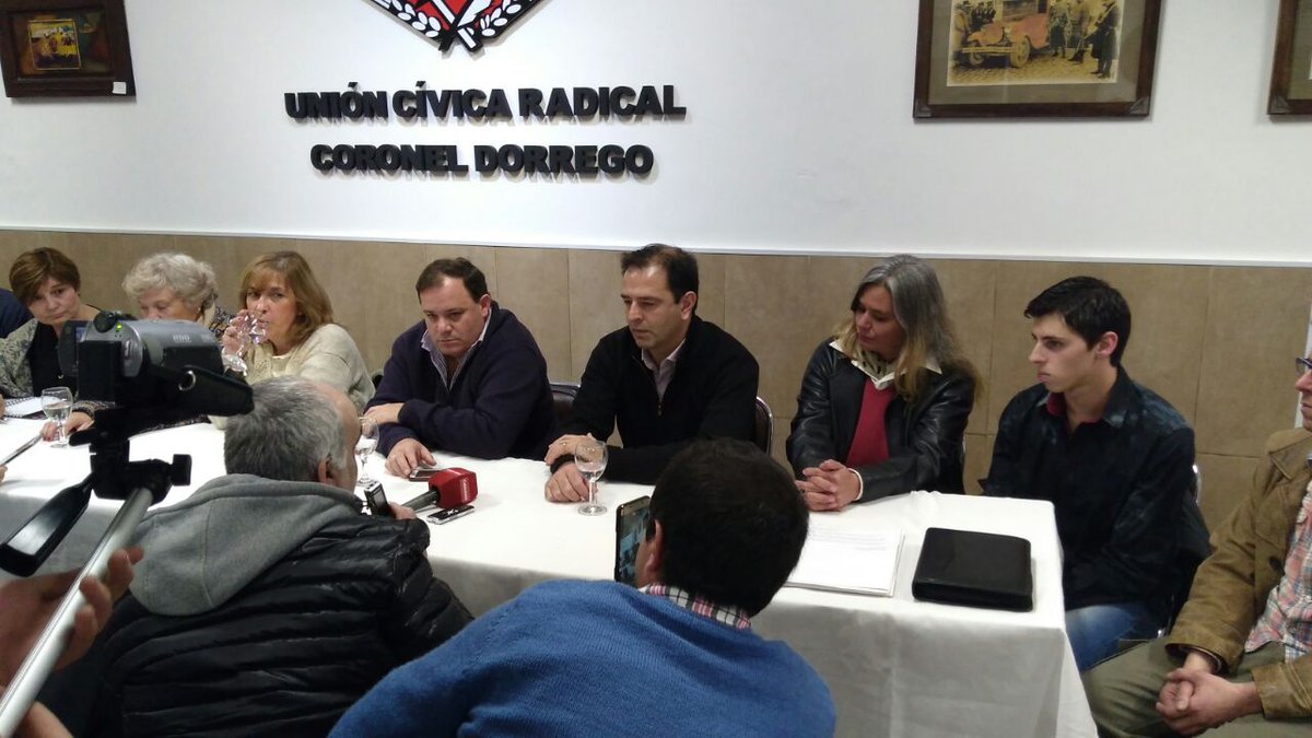 matillorens's tweet image. En #CnelDorrego en el lanzamiento de los precandidatos de #Cambiemos