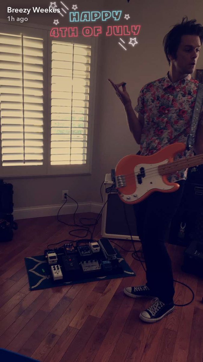 Dallon on Breezy's sc: 7/4/17