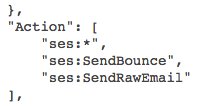 hernangarcia's tweet image. Configura un REDIRECT rule en #AWS #Workmail agregando &quot;ses:*&quot; a las acciones del identity policy para el dominio SES en @awscloud