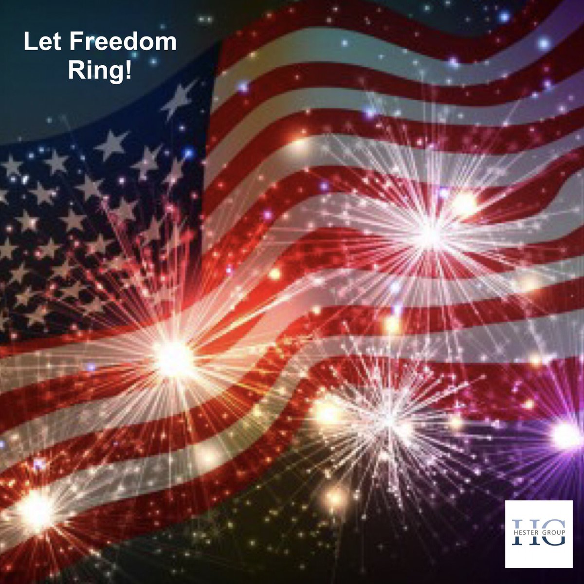 HesterGroup's tweet image. Happy #FourthOfJuly from Hester Group!
