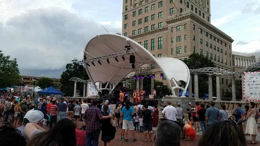 CKTYtour's tweet photo. Celebrating the 4th in #AshvilleNC https://t.co/sJ920B078s