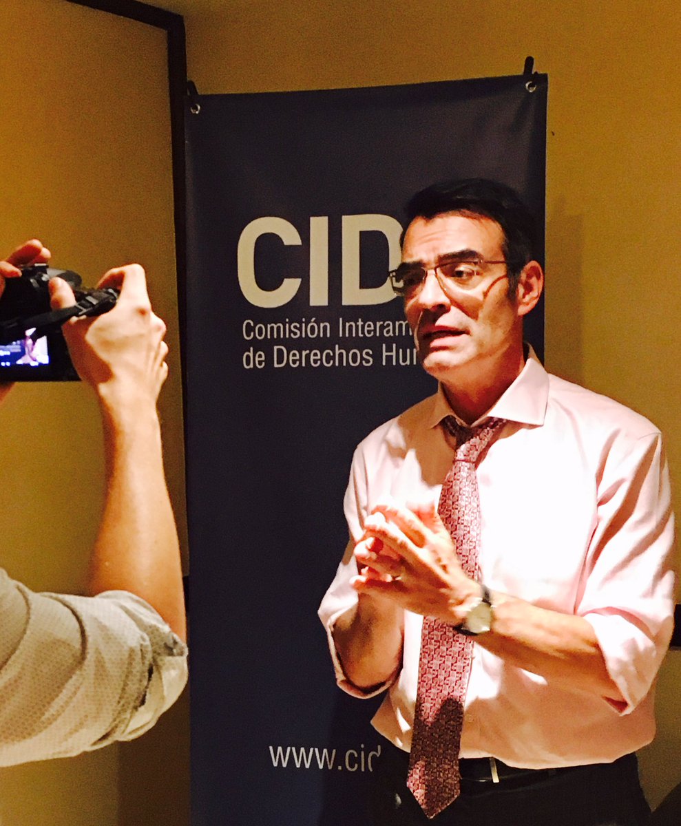 .<a href="/JimCavallaro/">James (Jim) Cavallaro</a> preparando campaña de prensa para lanzamiento de informe de la <a href="/CIDH/">CIDH - IACHR</a> sobre #PrisiónPreventiva