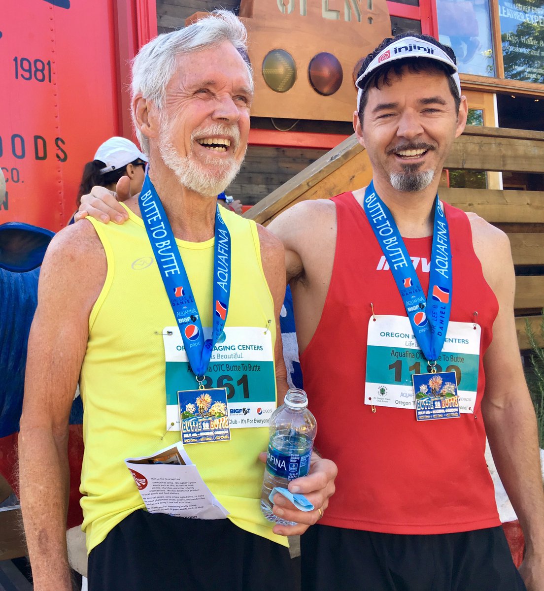 scott_dunlap's tweet photo. My Dad crushed his 20-something'ith Butte to Butte 10k with a M75-79 win. Thanks for those genes, Papa! #running #July4 #10k #buttetobutte https://t.co/YITOHLD5lE