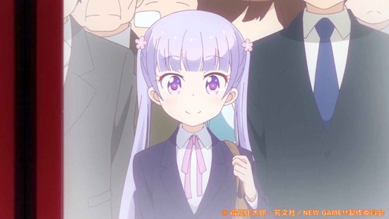 Tvアニメ New Game 公式 第1話 恥ずかしいところを見られてしまいました あらすじ 先行カットを公開しました T Co Y1auqyiwtv いよいよ来週火曜日から順次オンエアがスタートします お楽しみに ニューゲーム T Co