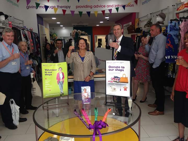 CharityShopRF's tweet photo. @RoyalFreeChty @juliapalca @BarnetHospChty thank you to all for yesterday's successful ribbon cutting. #flagshipshop #Enfield https://t.co/nFhwBnAYeP