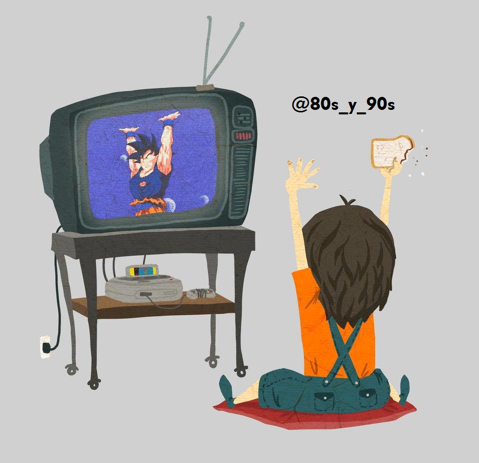 Jaimertaker's tweet image. #MisMejoresRecuerdosDeChico Llegar De Clases A Ver #DragonBallZ