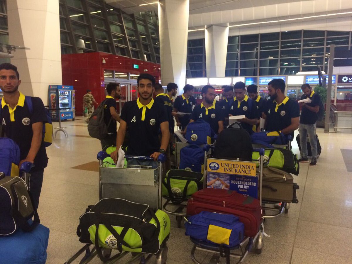 RealKashmir_FC's tweet photo. Team Ready for Scotland. https://t.co/nkaoeOx3Vh