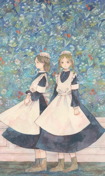 水彩を主に使って絵を描きます
同じ色を使いがちなので下半期は色調を課題にしたい…アクリルもやりたい
#2017自分が選ぶ今年上半期の4枚 