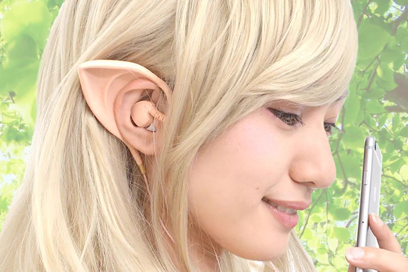 エルフ耳型イヤフォン発売！ただしおっさんがつけるとゴブリンやドワーフになる件ｗｗ