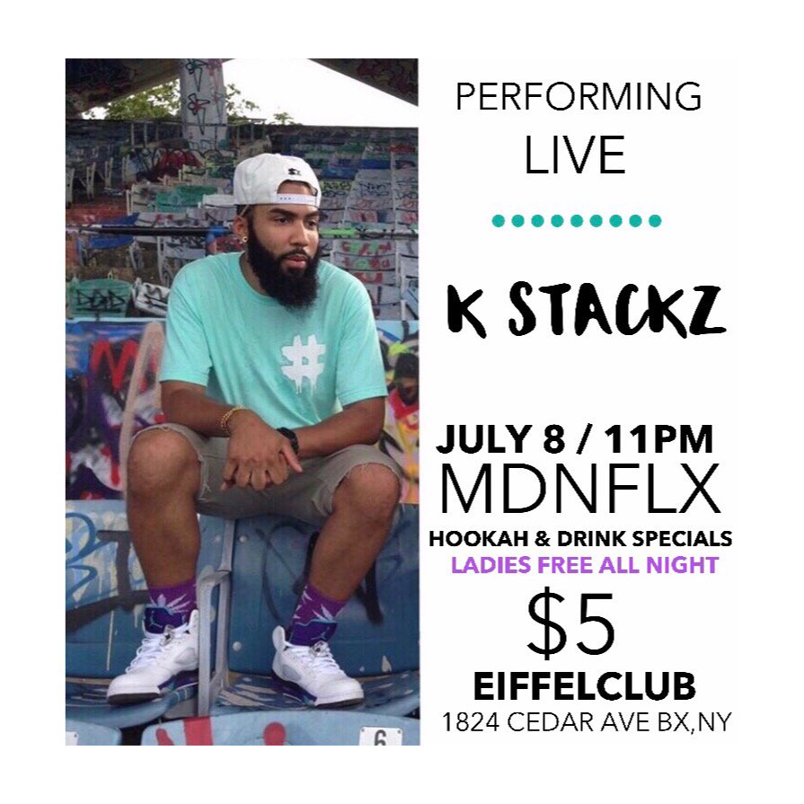 ParisTaurean's tweet photo. Let's get to it this Saturday #MDNFLX
@KStackz performing live https://t.co/vk5EWfJFam