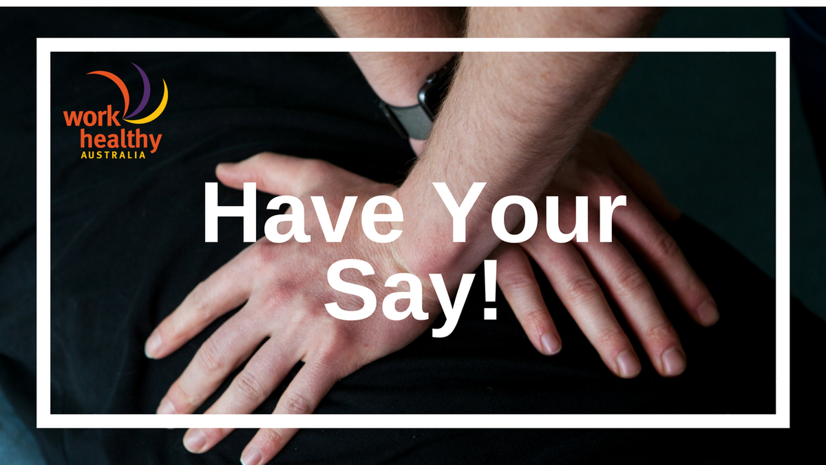 WorkHealthAus's tweet photo. Head over to Facebook and participate in our poll, to help us help you!
https://t.co/EdIEG6dJDl https://t.co/legcfzpAjW