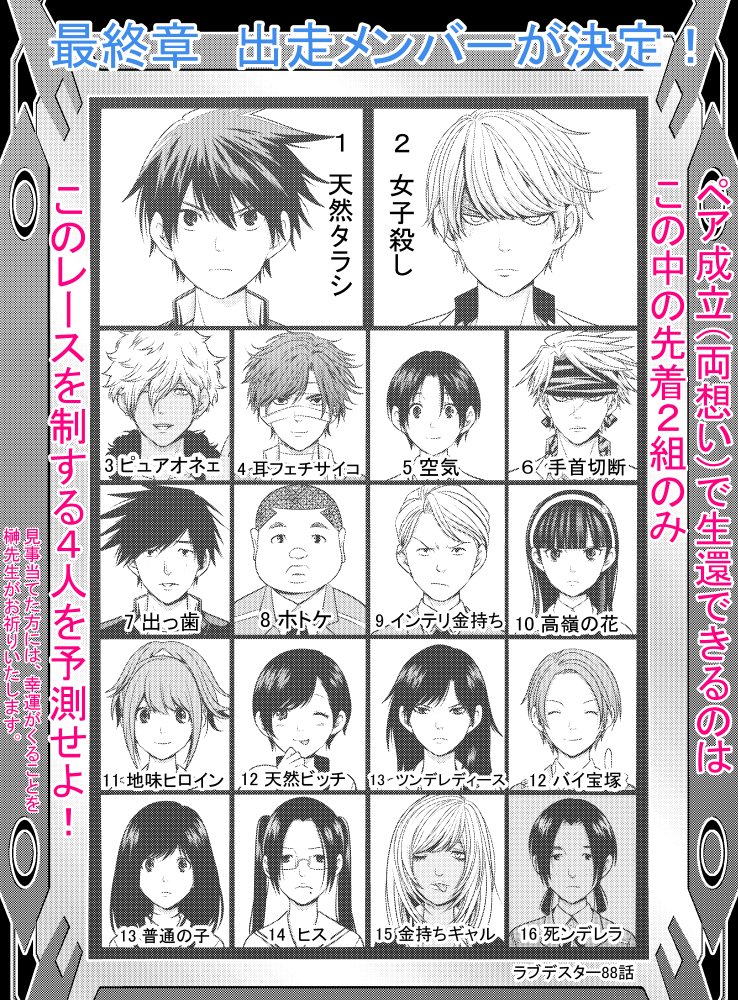 ラブデスター公式コラ