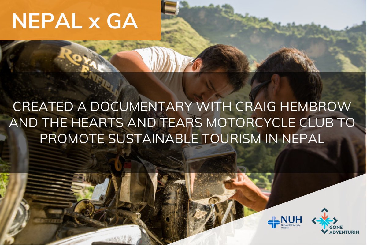 Find out about our project over in Nepal with <a href="/chembrow/">Craig Hembrow</a> buff.ly/2tsgIi3. Interested? Contact us @ ashwin@goneadventurin.com #SDG17