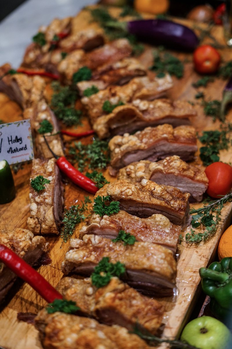 Today's superstar: Pork Belly. With all the ingredients that are infused in this meal, it will surely leave you wanting for more! #ismaya