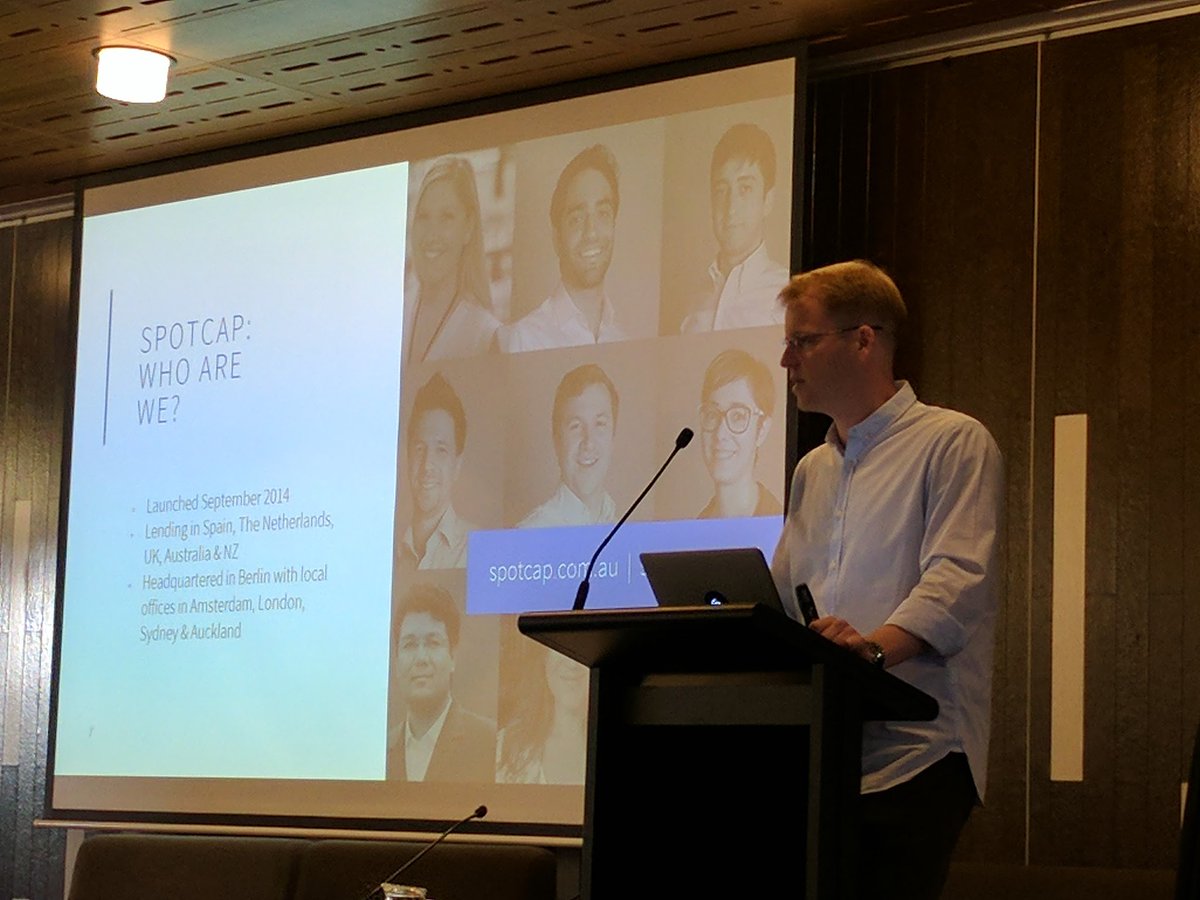 ZipBusinessNZ's tweet photo. @LachlanHeussler spoke at Heartland's conference today, speaking the #future of #fintech and Banking and fintech: friend or foe? #altfi https://t.co/cA19rTAHo9