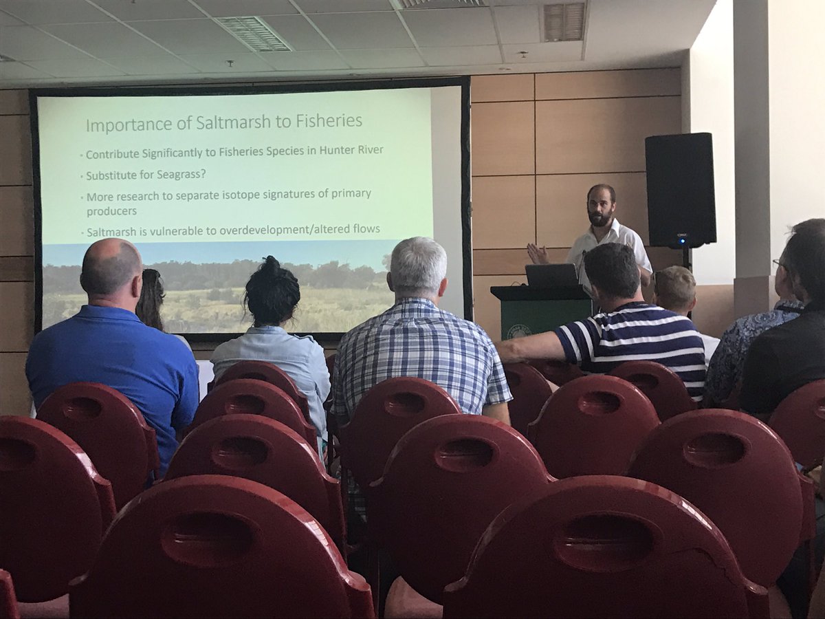pertcg's tweet photo. @DrScallop on the importance of saltmarsh to fisheries. We may need to rethink its role in estuarine environments #AMSA2017 https://t.co/XPsYaDt2Yh