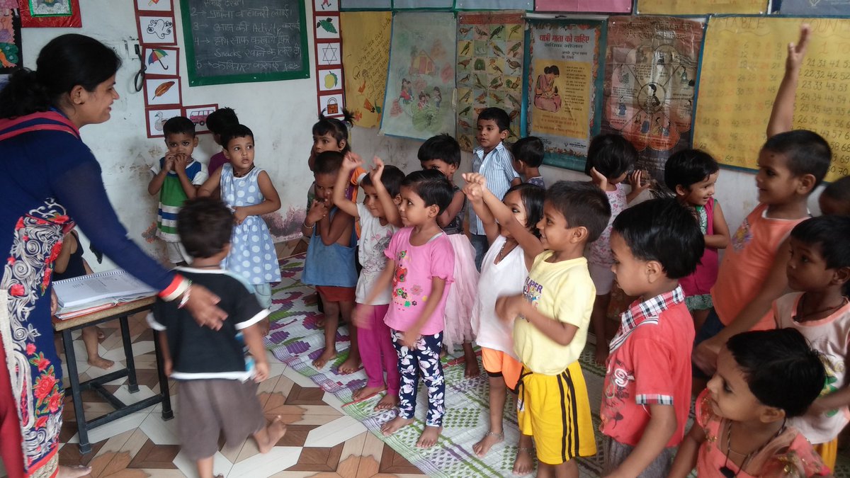 Matri_Sudha's tweet image. @msisodia #ModelAWC #HamdardNagarProject #KavitaAWW #NutritionChampion #ECCE