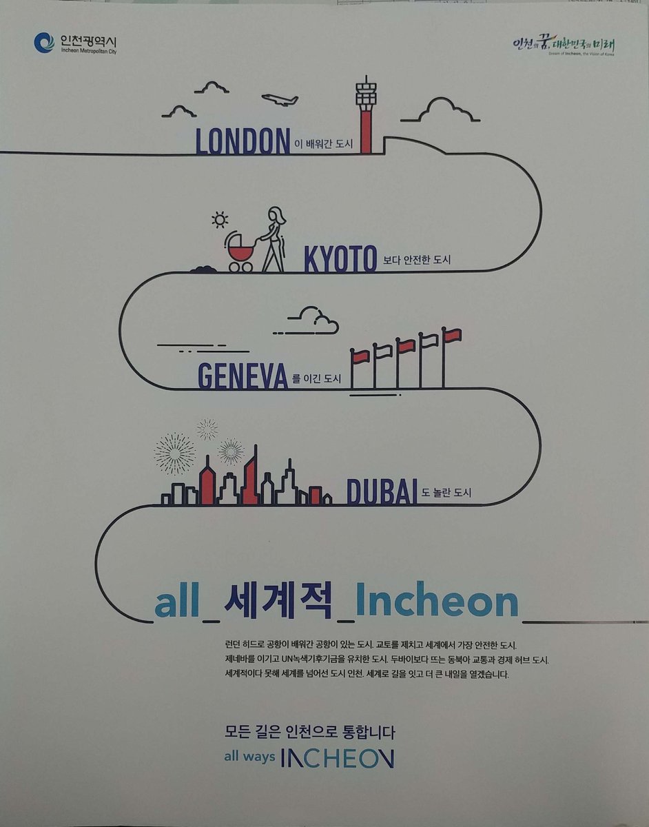 알고는 있나?
인천이 이런 도시라는걸. . .