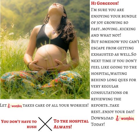 Wombix_Wellness's tweet photo. You don't have to rush to the hospitals every time for everything!
Click here: https://t.co/3h889iSJ6z
#pregnancy #baby #mummy #motherhood https://t.co/XfcAKASpHp