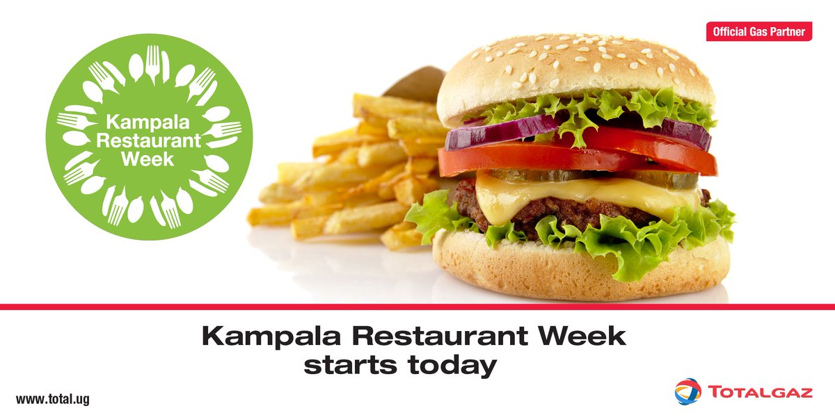 TotalEnergiesUG's tweet image. It's finally here #KlaRestaurantWeek with big offers.
#TotalGaz #TotalServicesApp goo.gl/QT5Qyd  goo.gl/zTU6Xt