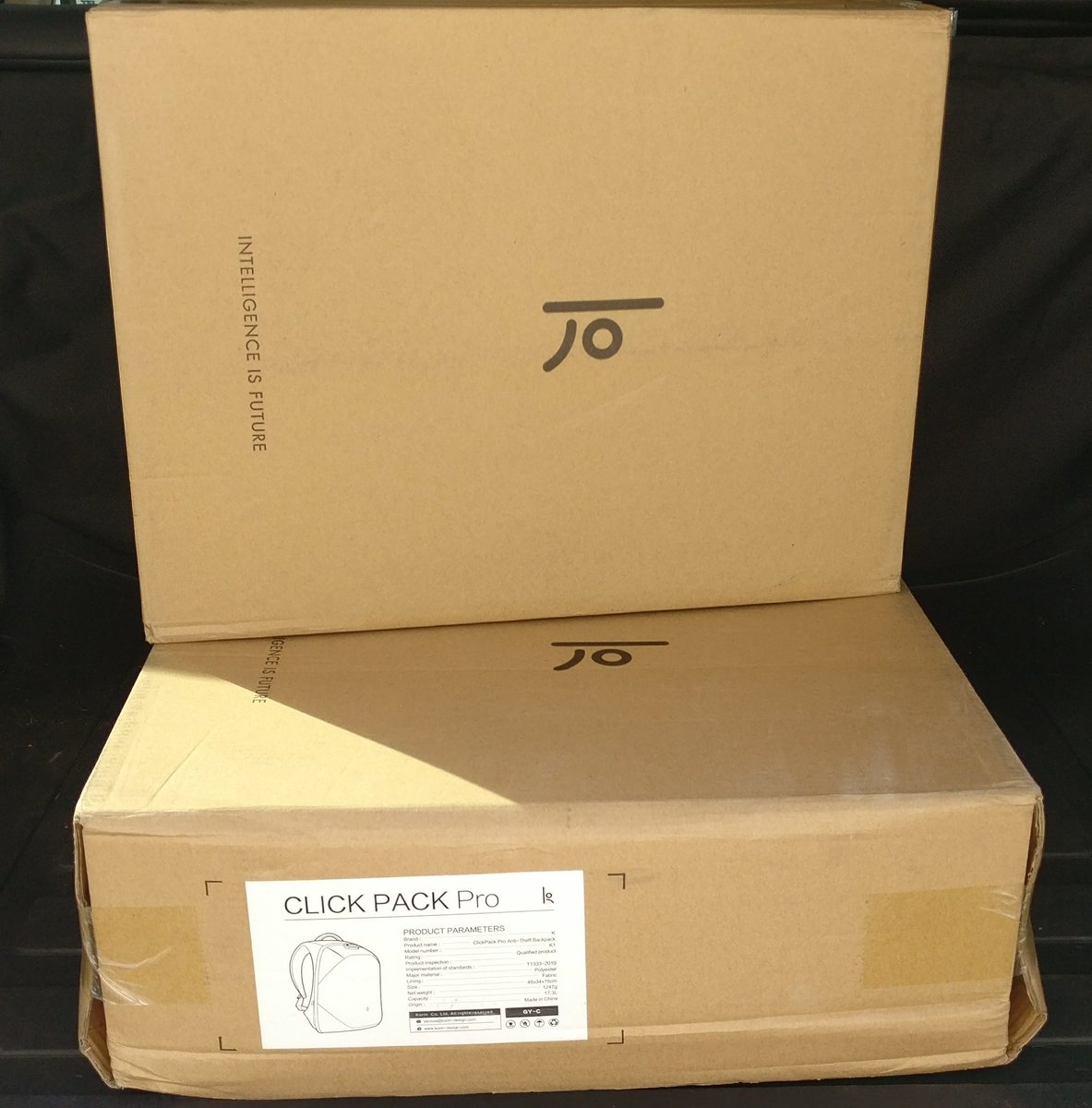 PeteMike3's tweet image. Great job with logistics @KorinDesign, received my #clickpackpro backpacks today! Looking forward to using it. #Kickstarter