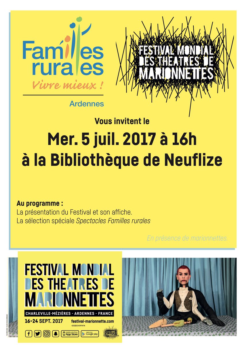 FaRu08's tweet photo. Aujourd'hui Découvrez le @FMTMcharleville à #Attigny dès 10h et à #Neuflize dès 16h ! Avec une programmation spéciale @FaRu08 ! #Culture https://t.co/rokonUObHI