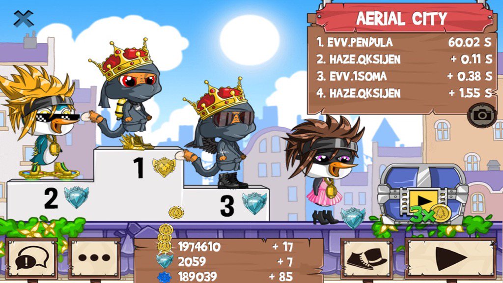 1SOMAx's tweet image. Having a blast @ #funrun2 #PENDULA #Qksijen #Qksijen