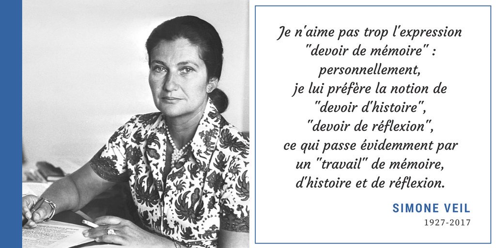 L'académie de Paris s'associe à l'hommage de la Nation à Simone Veil. #SimoneVeil #Hommage