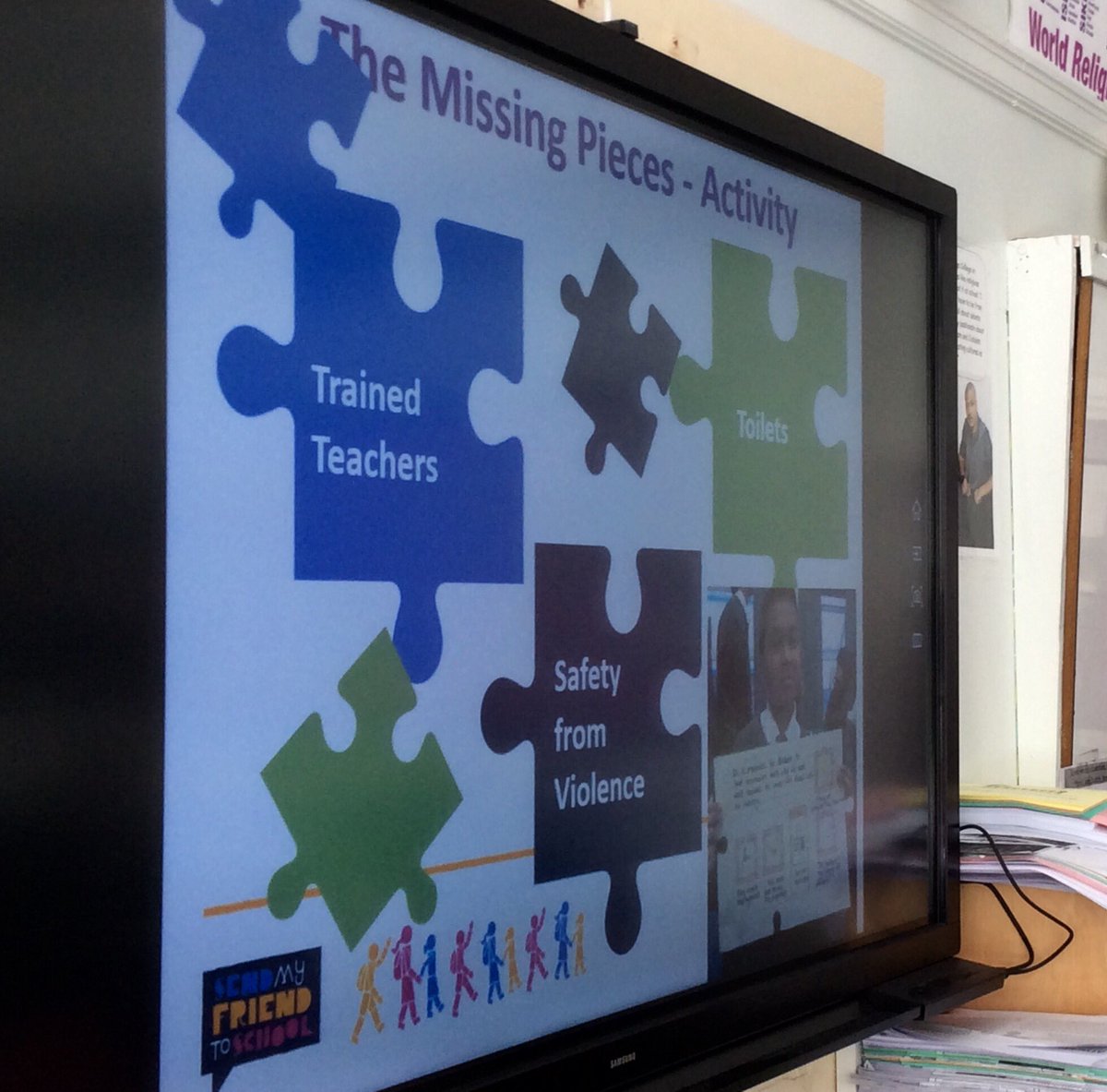 #sendmyfriendtoschool Year7 learning about education on other countries. What should a great school look like?