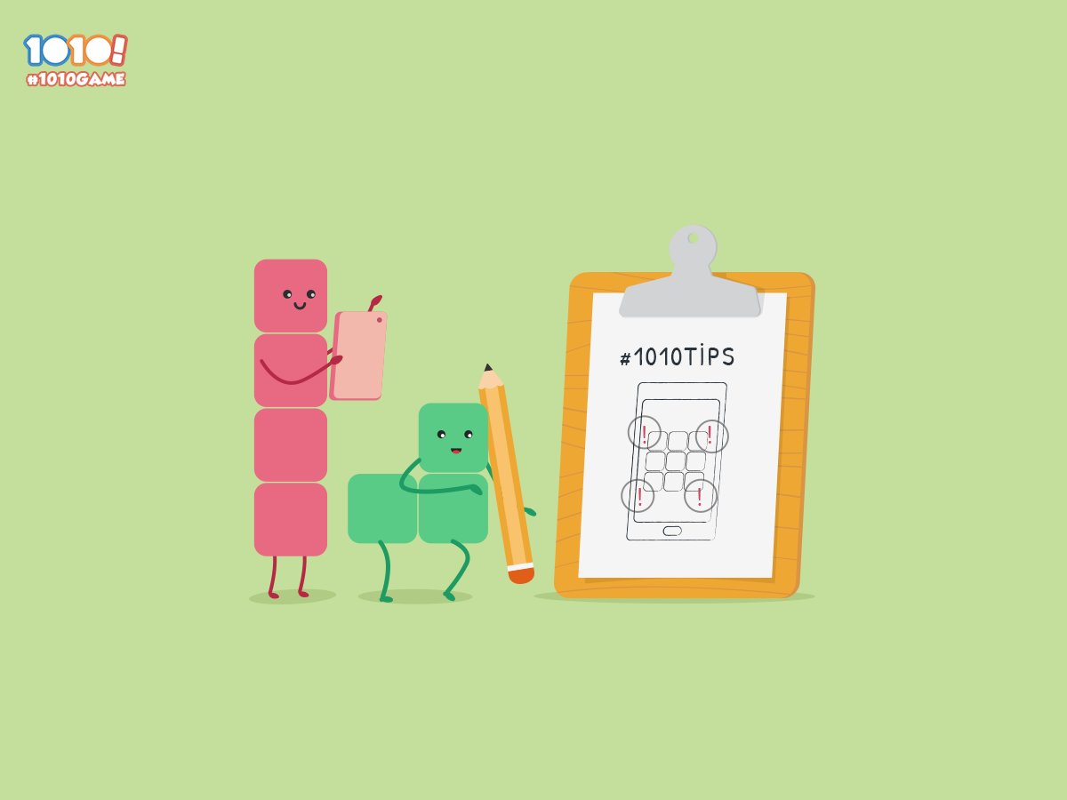 1010Game's tweet image. #1010Tips: Corners are the hardest part of 1010! And it can trap you early on! Don’t forget to pay attention to the corners! #1010Game