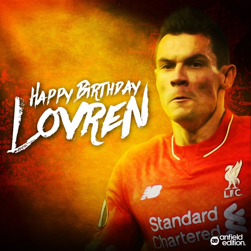 Happy birthday to both Dejan Lovren and Alberto Moreno! 
