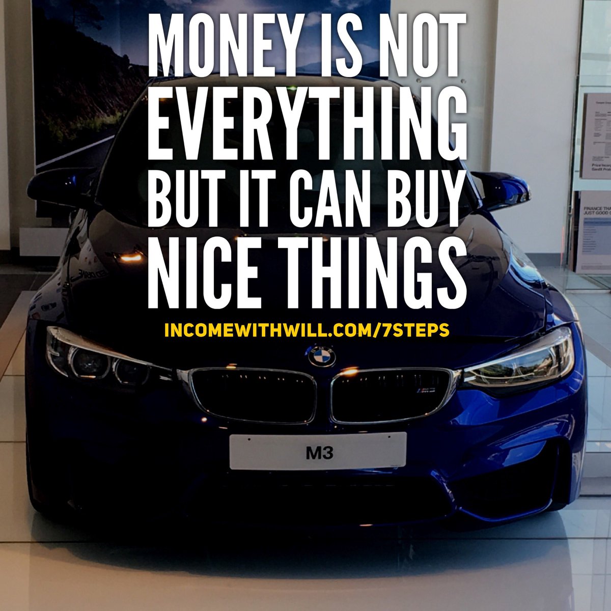 Ecigcom1's tweet photo. At BMW in Croydon today (car service) and took this pic whilst Im waiting and nope its not my new car... Do you like BMW M3's? https://t.co/jDyBBPH5qG