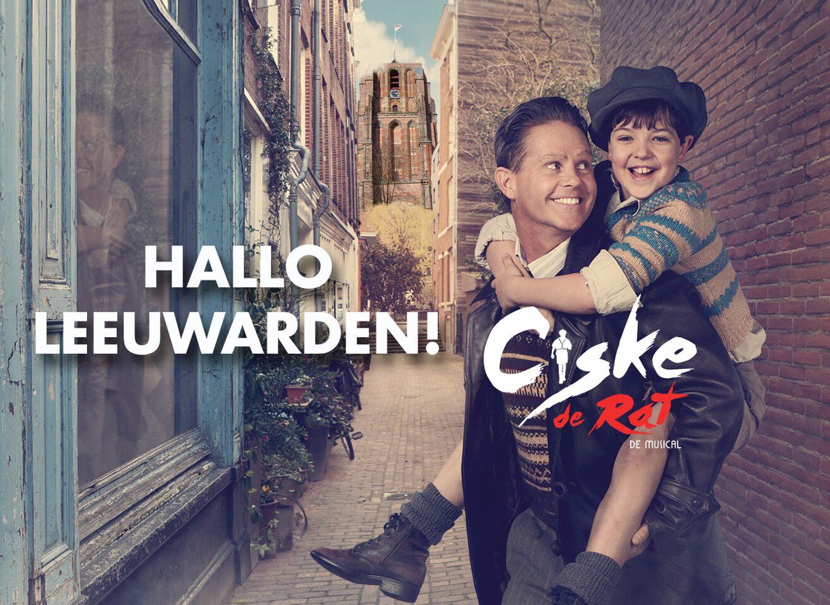 Het laatste theater voordat wij terugkeren naar Amsterdam… <a href="/SsbDeHarmonie/">De Harmonie</a> in Leeuwarden!  #CiskedeRatNL