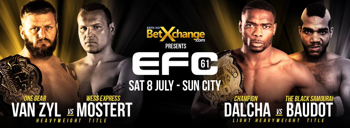 See the full Fight Card for Saturday night's #EFC61 at the <a href="/SunCityResortSA/">Sun City Resort</a>: lwmag.co.za/efc-61-fight-c…
#MMA <a href="/EFCworldwide/">EFC Worldwide</a>