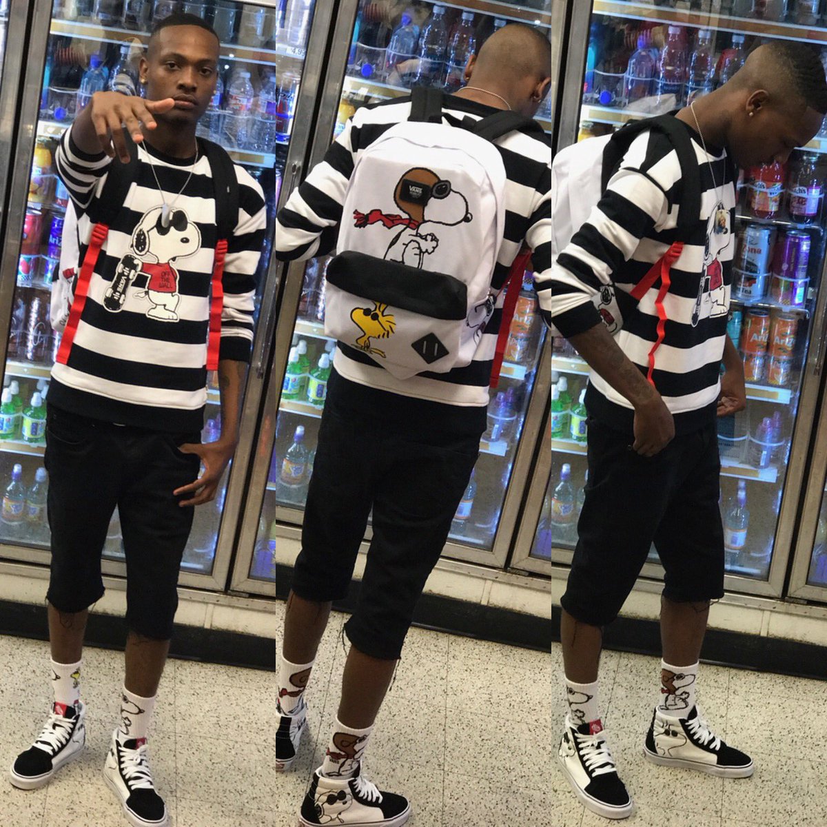 pooh_stackz's tweet photo. Waking up fresh 🍝 that's Kodak 📸 #POOHCASH #VANS https://t.co/TJXPkkkSid