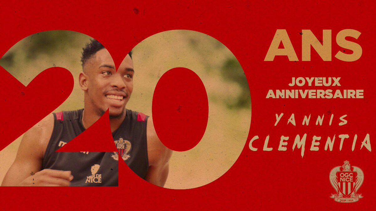 Ogc Nice Un Joyeux Anniversaire A Yannis Clementia Nouveau Venu Du Groupe Pro Ogc Nice Un Joyeux Anniversaire A Yannis Clementia Nouveau Venu Du Groupe Pro