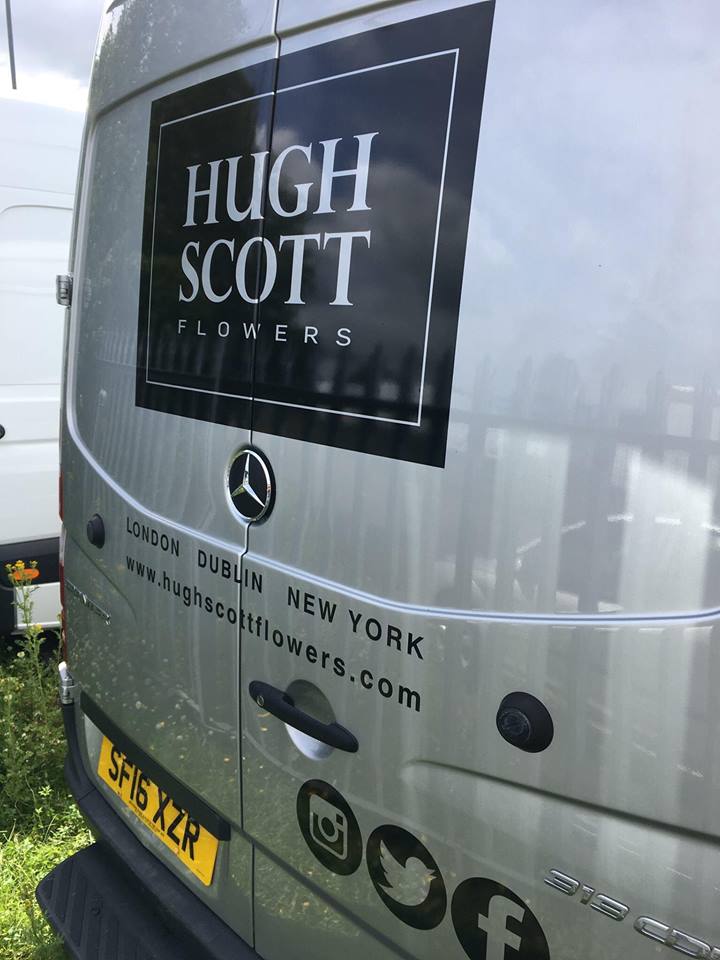 hughscottflower's tweet photo. All new #Mercedes vans now #branded and ready to deliver #flowers to you! https://t.co/MUJEwzEOxU
