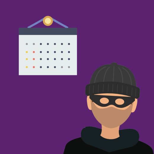 Did you hear about the man who stole a calendar?

He got 12 months.