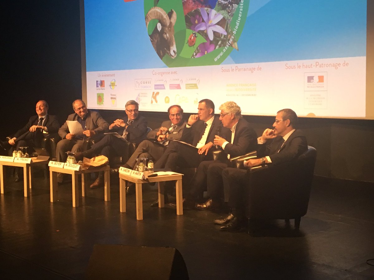 #ANBiodiv Philippe Martin, ancien ministre et Président de l'<a href="/AFBiodiversite/">Agence Française Biodiversité</a> présente l'Agence Française pour la #Biodiversité