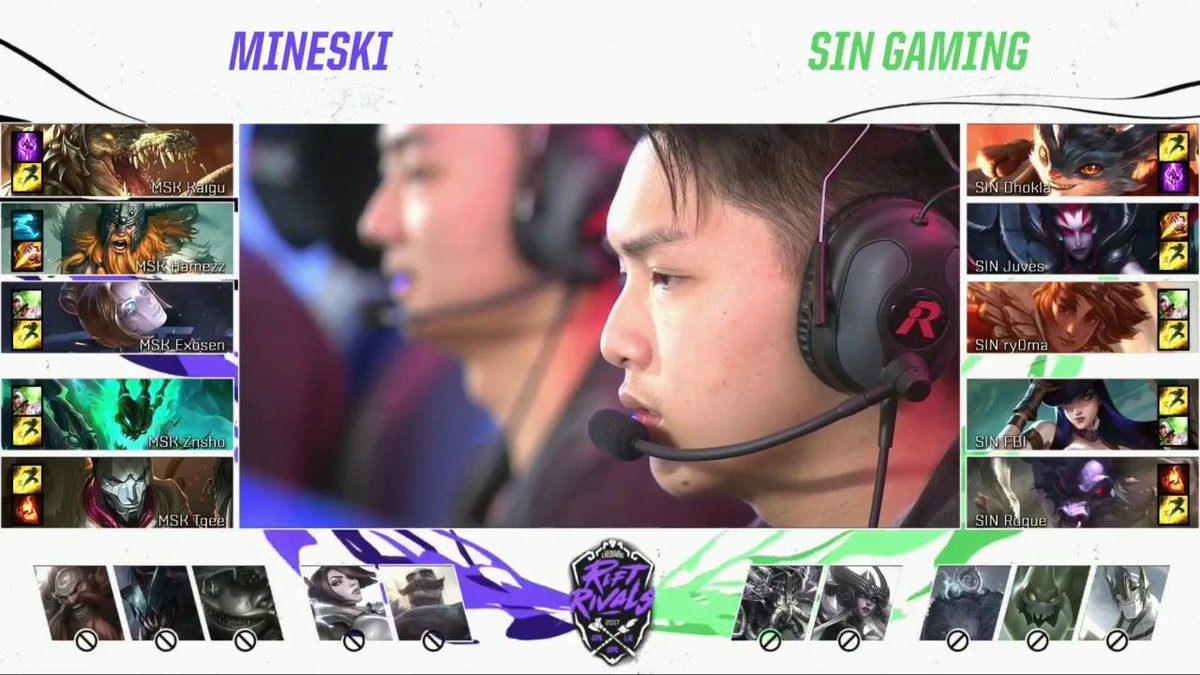 LCO's tweet photo. Our first King of the Hill match is #MSKWIN vs. #SINWIN, live now at https://t.co/dVi0K2OB7A | #RiftRivals2017 #GOCE https://t.co/6jPoau4m6A