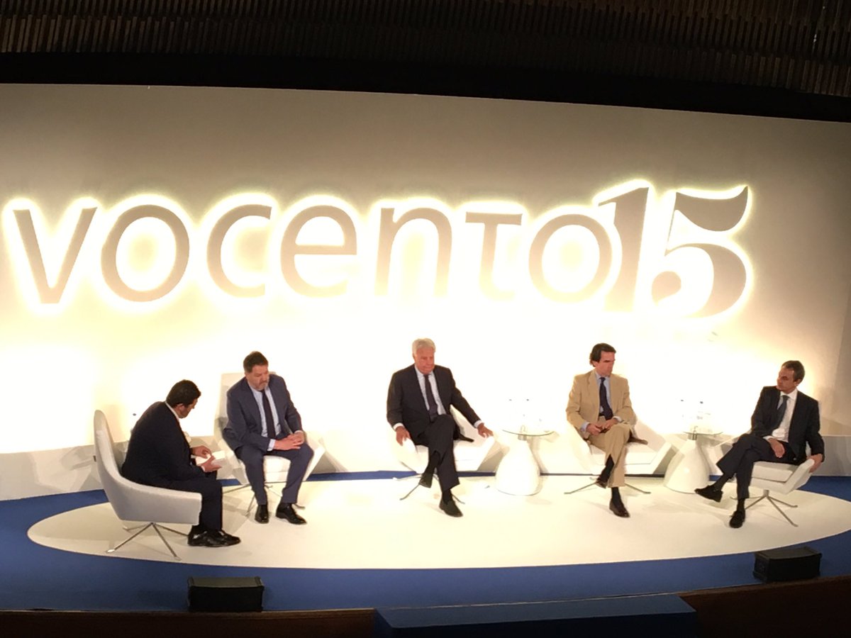 "Google, Facebook, YouTube y Twitter nos necesitan, porque el #periodismo somos nosotros": encuentro histórico de Presidentes #Vocento15