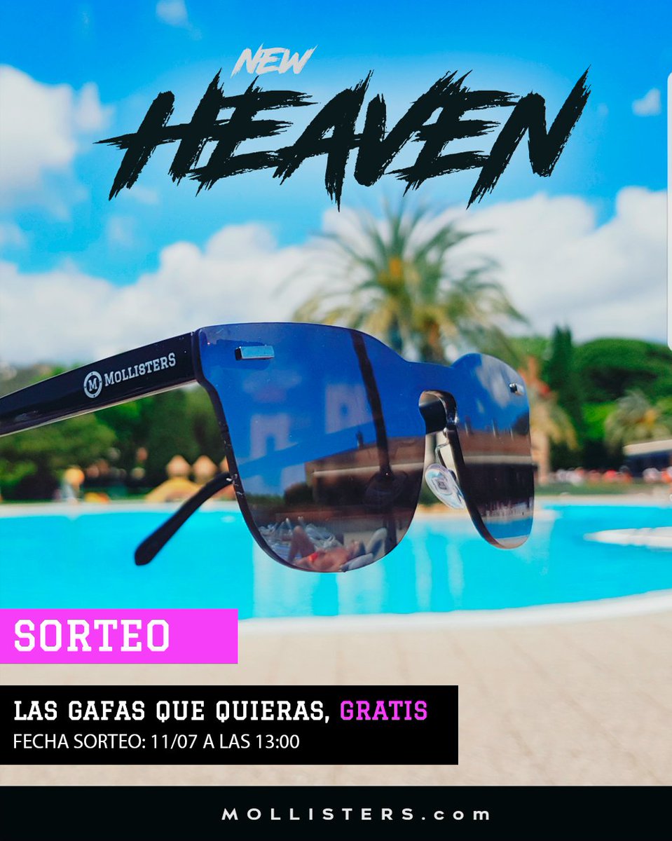 mollisters's tweet photo. ¡SORTEO!
¿Quieres unas https://t.co/AlBfKm8rwM gratis?
Síguenos y haz RT al tweet para participar 😎😎
Fecha sorteo: 11/07 a las 13h. ¡Suerte! https://t.co/B2CzOqsPaf