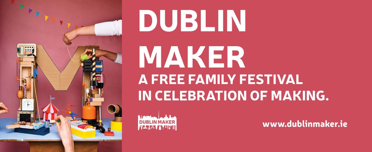 UCDEngArch's tweet image. Calling all inventors, creators and artists - the @DublinMaker festival is back on 22 July! Details: facebook.com/events/2719526…