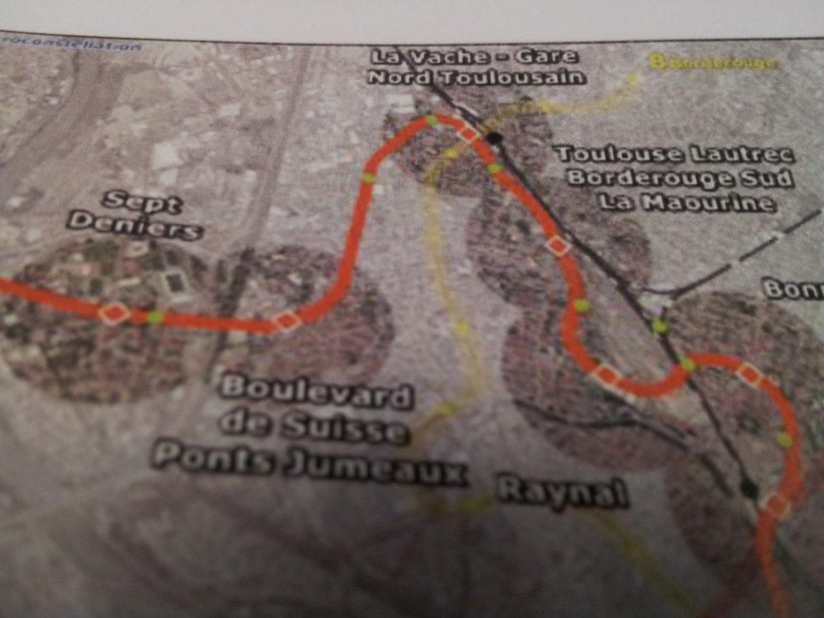 dstsernin's tweet photo. Troisieme ligne de #metro : la station #Fondeyre disparaît sur le nouveau tracé présenté à #tisseo #toulouse https://t.co/5qzpzDM0wM