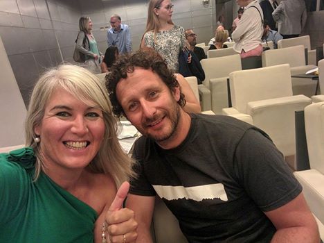 EscolaTeide's tweet photo. Trobada informal entre presidents. @EscolaTeide @dainaisard #SomPares #SomCooperativa #SomEscola @EscolesCoop https://t.co/UE5upzNVcp